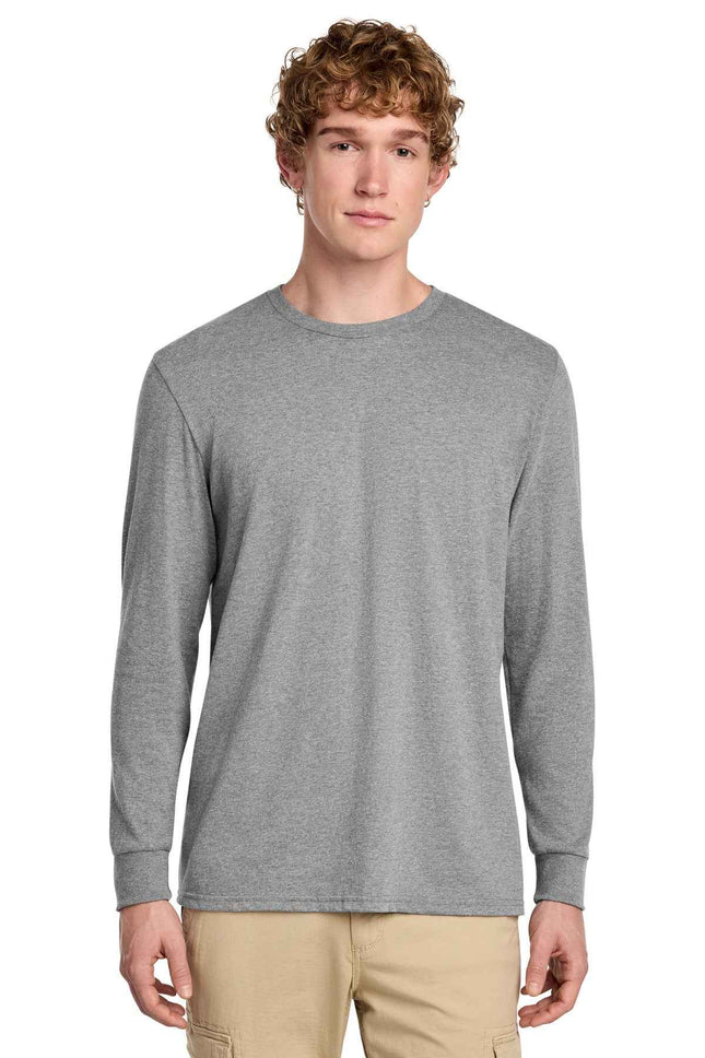 District Perfect Blend CVC Long Sleeve Tee DT109