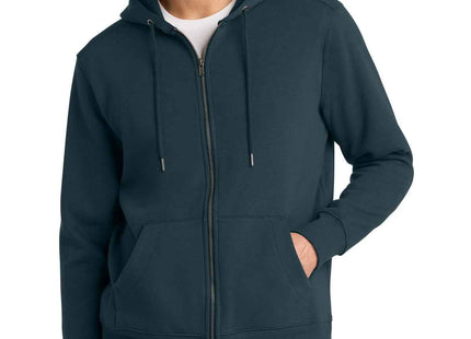 District Perfect Weight Fleece FullZip Hoodie DT1103