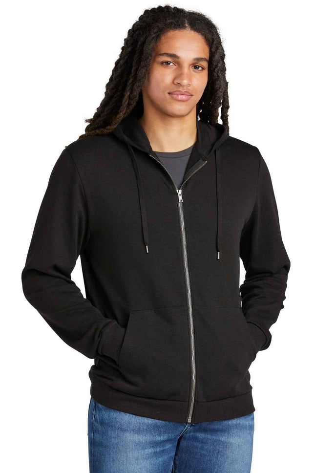 District Perfect Tri Fleece FullZip Hoodie DT1302