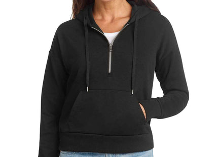 District Women's Perfect Tri Fleece 1/2Zip Pullover DT1311