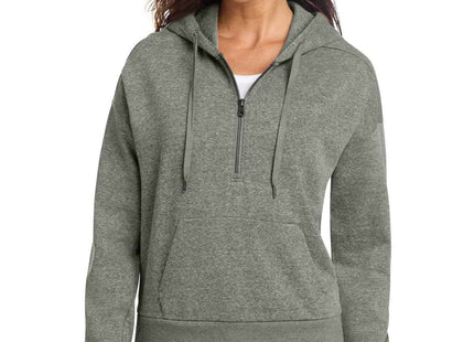 District Women's Perfect Tri Fleece 1/2Zip Pullover DT1311
