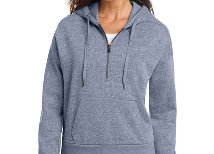 District Women's Perfect Tri Fleece 1/2Zip Pullover DT1311