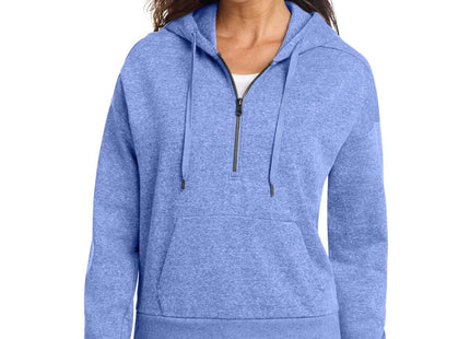District Women's Perfect Tri Fleece 1/2Zip Pullover DT1311
