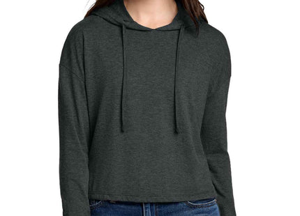District Women's Perfect Tri Midi Long Sleeve Hoodie DT1390L