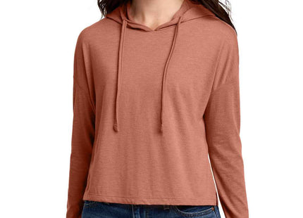 District Women's Perfect Tri Midi Long Sleeve Hoodie DT1390L