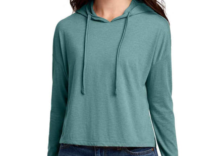 District Women's Perfect Tri Midi Long Sleeve Hoodie DT1390L