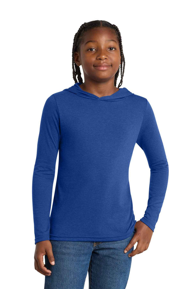 District Youth Perfect Tri Long Sleeve Hoodie DT139Y