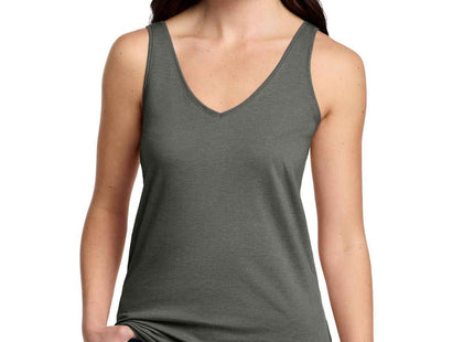 District Women's Perfect Blend CVC VNeck Tank DT154