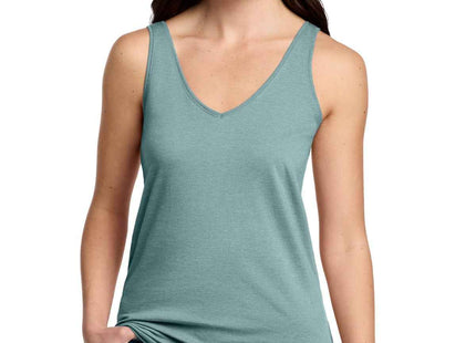 District Women's Perfect Blend CVC VNeck Tank DT154