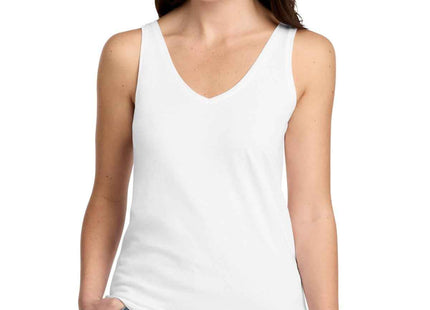 District Women's Perfect Blend CVC VNeck Tank DT154