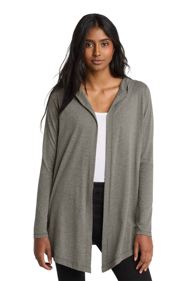 District Women's Perfect Tri Hooded Cardigan DT156
