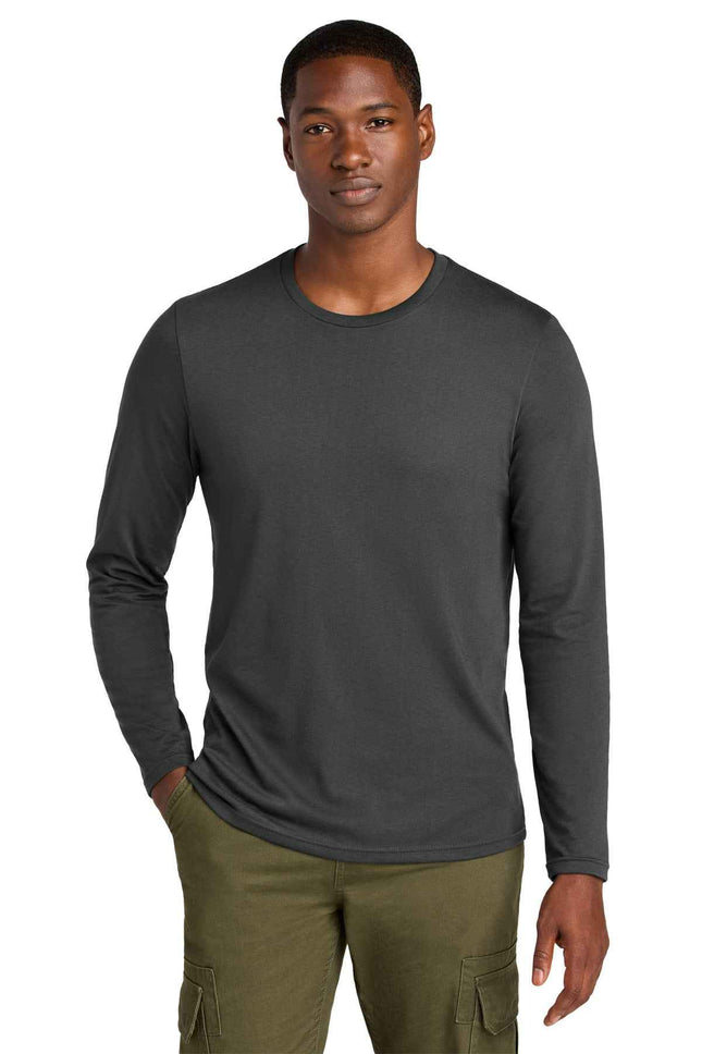 District Perfect Weight CVC Long Sleeve Tee DT185