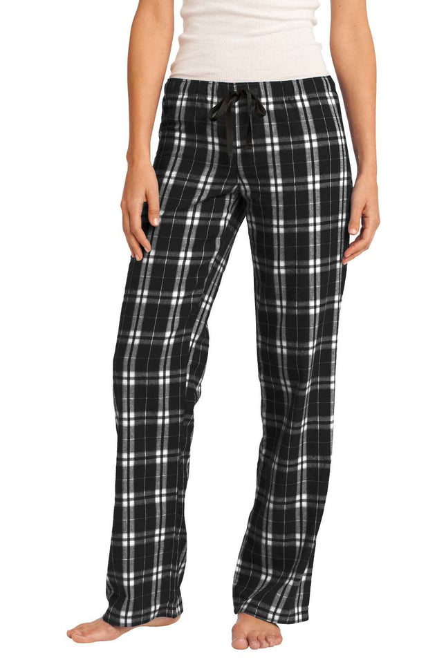 District Women's Flannel Plaid Pant DT2800