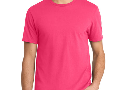 District The Concert Tee DT5000 Neon Pink