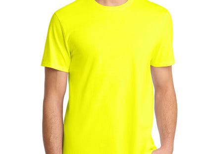 District The Concert Tee DT5000 Neon Yellow