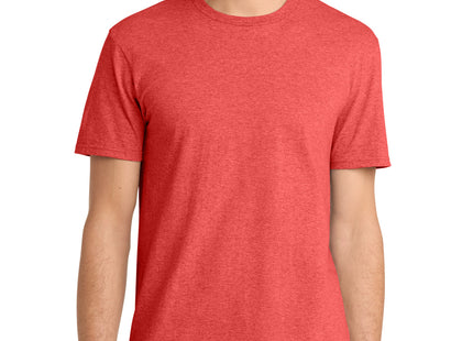 District The Concert Tee DT5000 New Red Heather