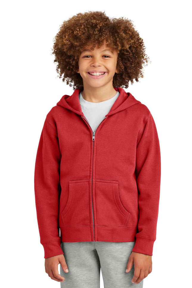 District Youth VIT Fleece FullZip Hoodie DT6102Y