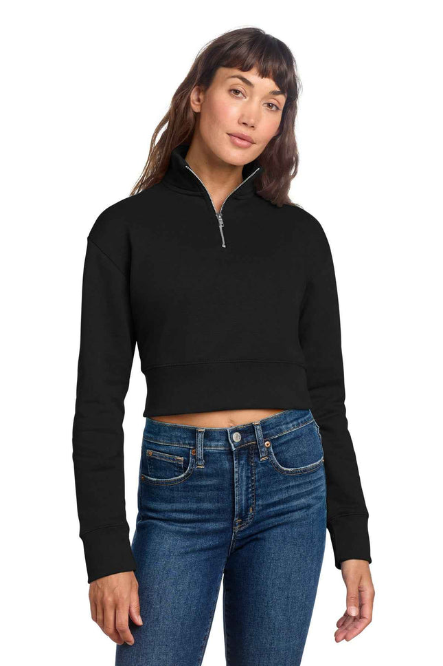 District Women's VIT Fleece 1/2Zip DT6111
