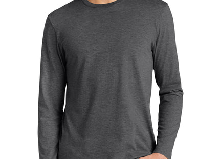 District Very Important Tee Long Sleeve DT6200 Heathered Charcoal