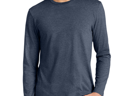 District Very Important Tee Long Sleeve DT6200 Heathered Navy