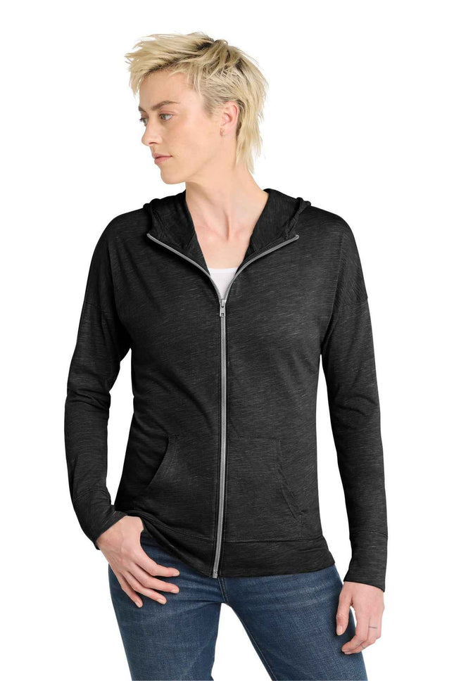 District Women's Medal FullZip Hoodie DT665