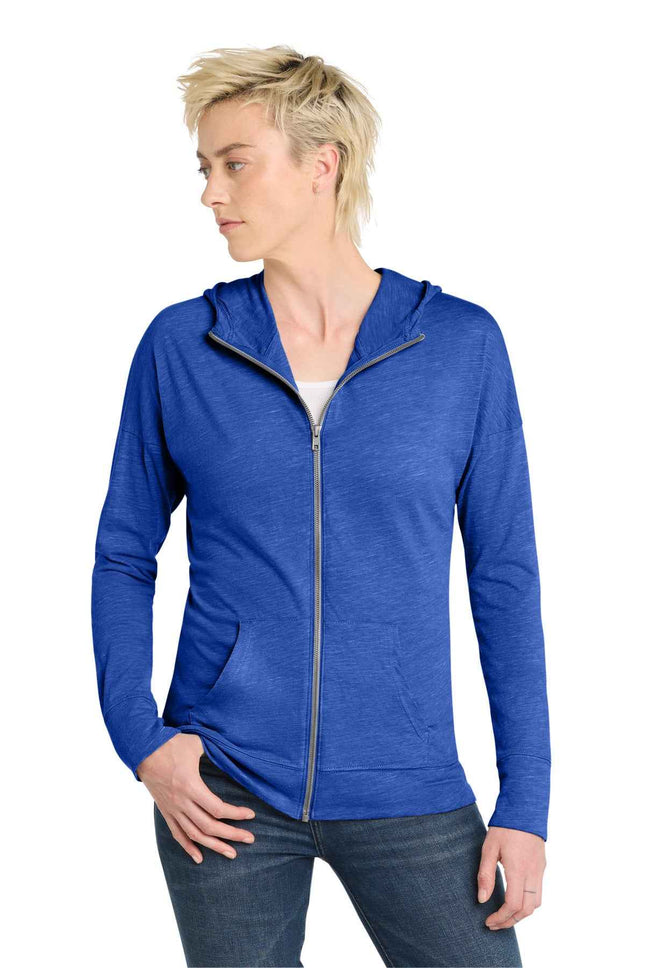 District Women's Medal FullZip Hoodie DT665