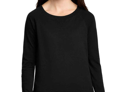 District Women's Featherweight French Terry Long Sleeve Crewneck DT672