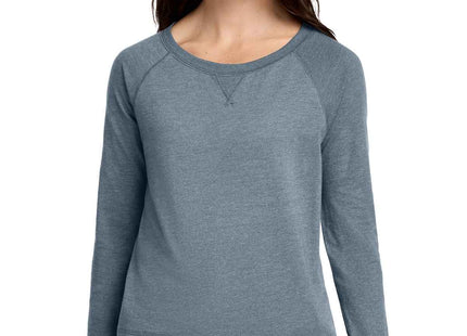 District Women's Featherweight French Terry Long Sleeve Crewneck DT672