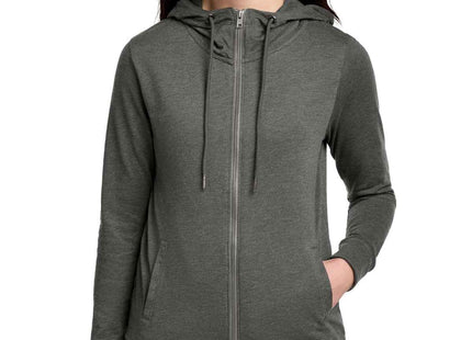 District Women's Featherweight French Terry FullZip Hoodie DT673