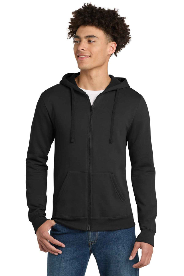 District The Concert Fleece FullZip Hoodie DT800