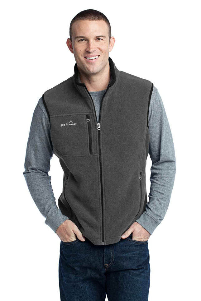 Eddie Bauer Fleece Vest EB204 Grey Steel