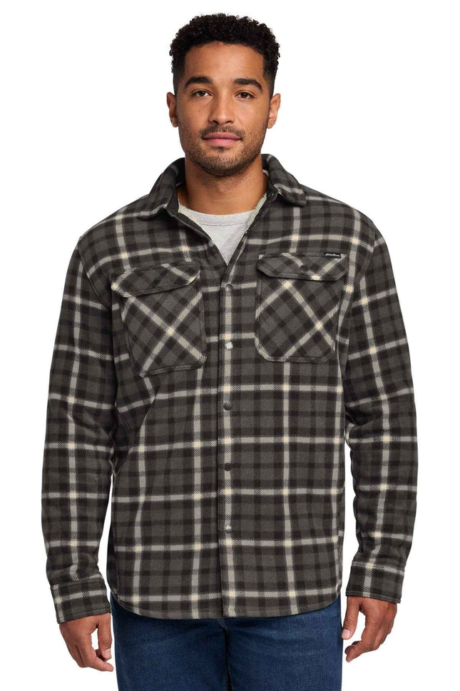 Eddie Bauer Woodland Shirt Jac EB228 Grey Steel Bone