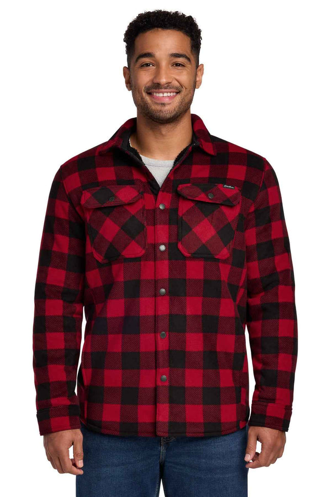 Eddie Bauer Woodland Shirt Jac EB228 Radish Black