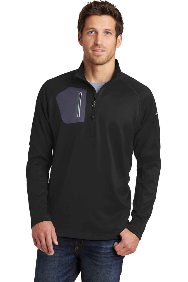 Eddie Bauer 1/2Zip Performance Fleece EB234 Black