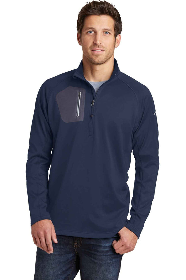 Eddie Bauer 1/2Zip Performance Fleece EB234 River Blue Navy