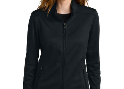 Eddie Bauer Women's Smooth Mid Layer Fleece FullZip EB2470 Black