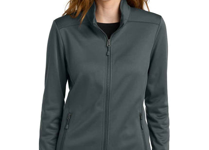 Eddie Bauer Women's Smooth Mid Layer Fleece FullZip EB2470 Iron Gate