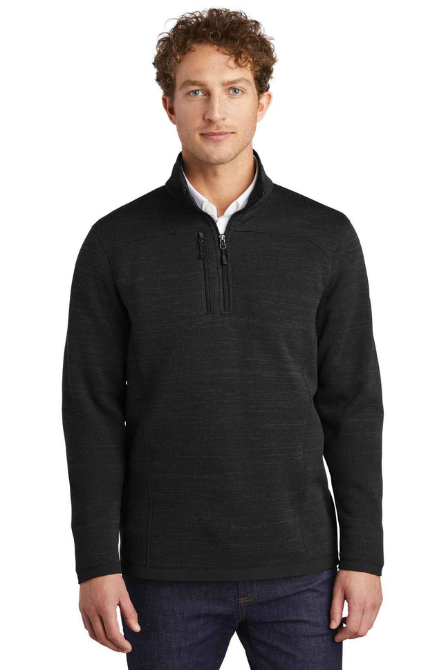 Eddie Bauer Sweater Fleece 1/4Zip EB254 Black