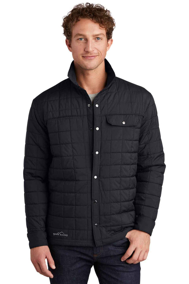 Eddie Bauer Shirt Jac EB502 Black