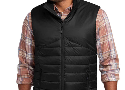 Eddie Bauer Quilted Vest EB512 Deep Black