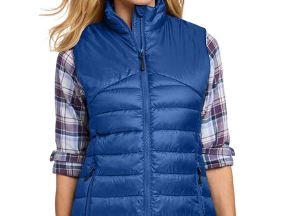 Eddie Bauer Women's Quilted Vest EB513 Cobalt Blue