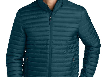 Eddie Bauer Packable Quilted FullZip EB514 Adriatic Blue