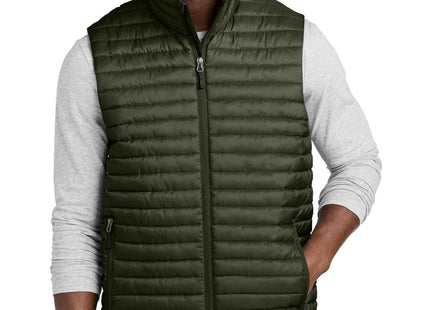 Eddie Bauer Packable Quilted Vest EB516 Olive Green