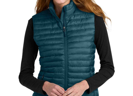 Eddie Bauer Women's Packable Quilted Vest EB517 Adriatic Blue