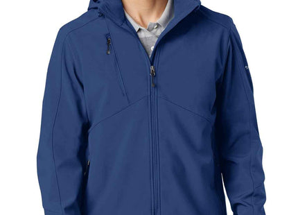 Eddie Bauer Hooded Soft Shell Parka EB536 Admiral Blue