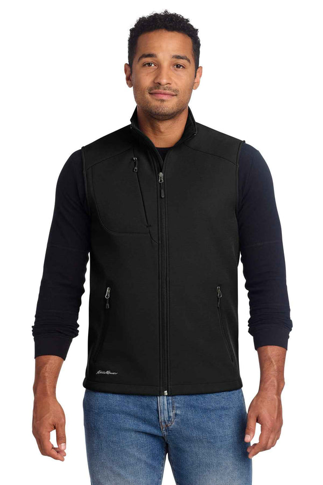 Eddie Bauer Stretch Soft Shell Vest EB546 Deep Black