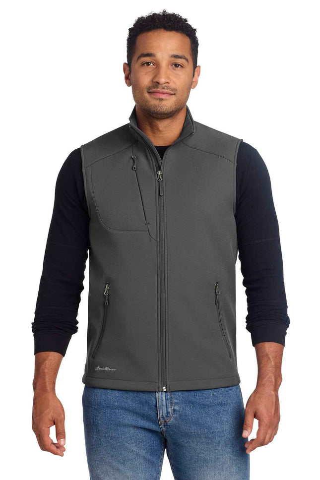 Eddie Bauer Stretch Soft Shell Vest EB546 Iron Gate