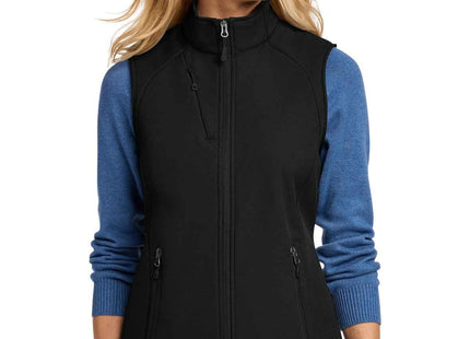 Eddie Bauer Women's Stretch Soft Shell Vest EB547 Deep Black