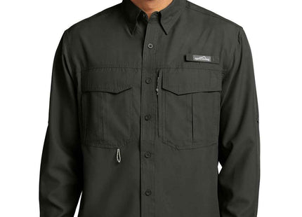 Eddie Bauer Long Sleeve Performance Fishing Shirt EB600 Boulder