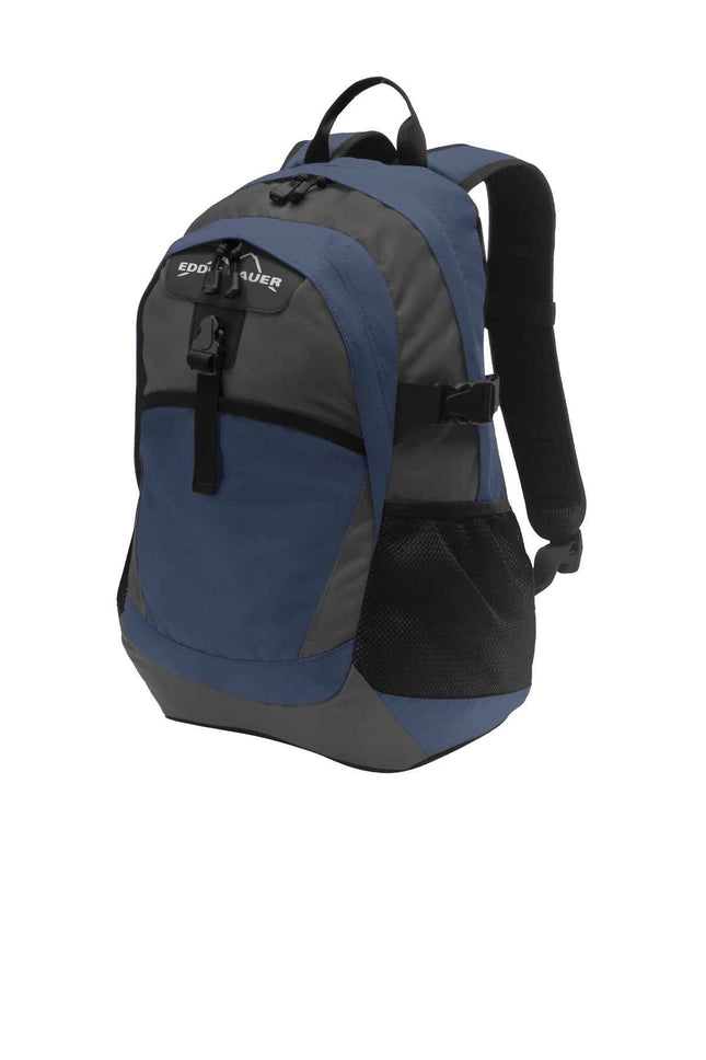 Eddie Bauer Ripstop Backpack EB910 Coast Blue Grey Steel OSFA